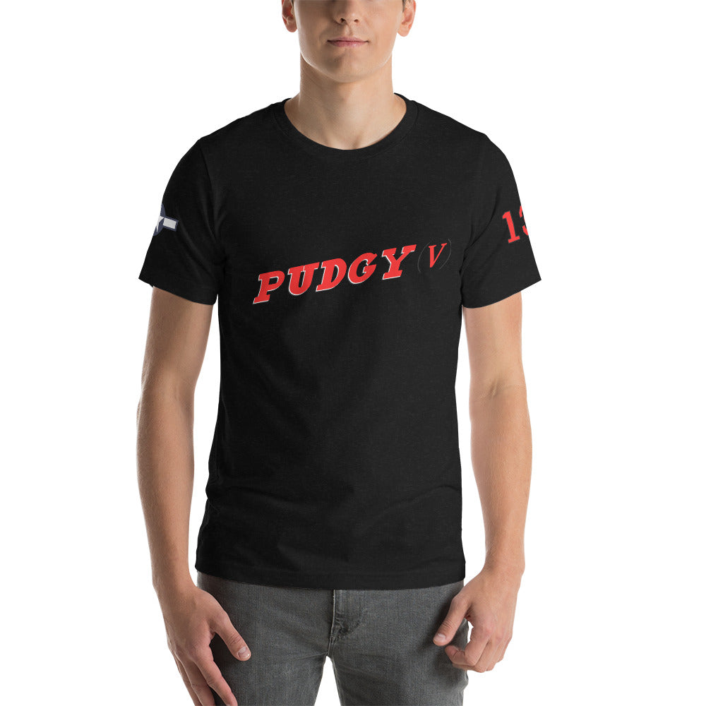 P-38 "Pudgy V" Short-Sleeve Unisex T-Shirt - I Love a Hangar