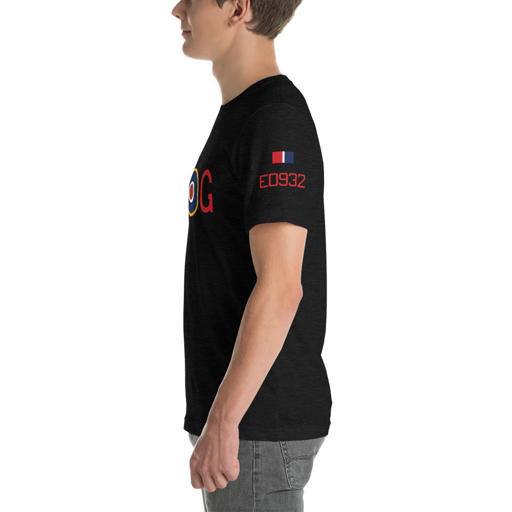 Avro Lancaster "AJ-G" Short-Sleeve Unisex T-Shirt - I Love a Hangar