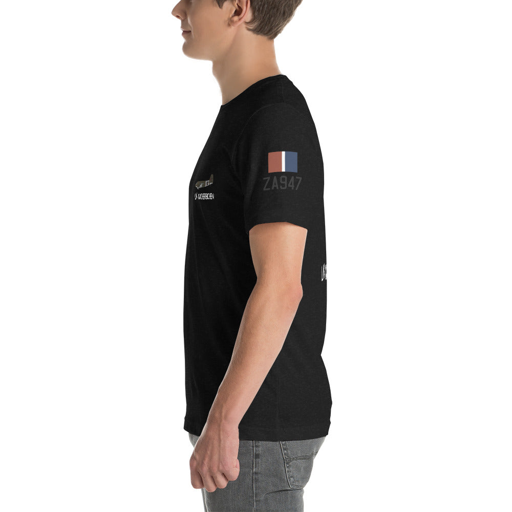 C-47 "Kwicherbichen" Short-Sleeve Unisex T-Shirt - I Love a Hangar