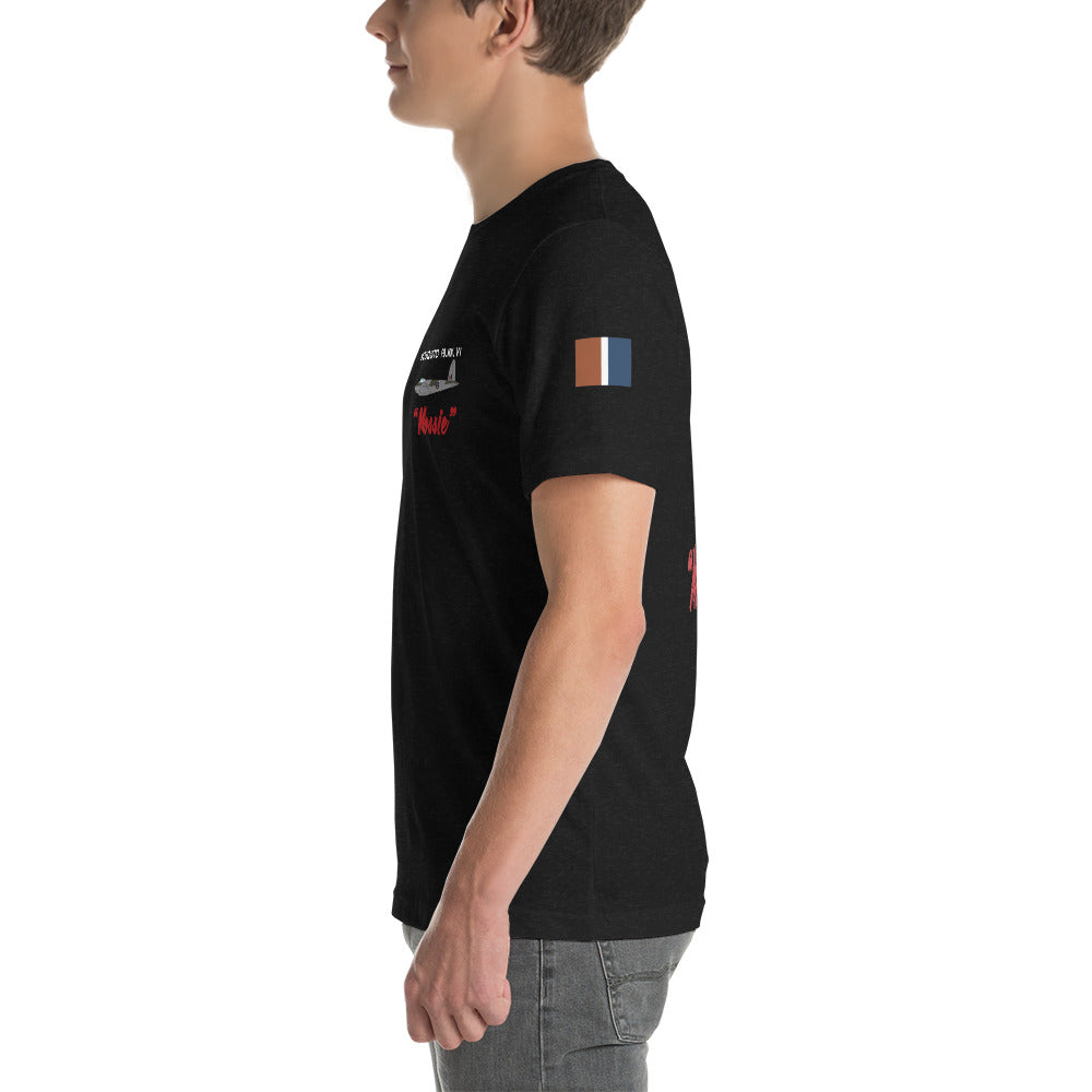 DH.98 Mosquite FB Mk. VI Short-Sleeve Unisex T-Shirt - I Love a Hangar