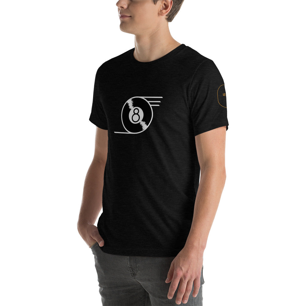 B-24 "Eight Ball" 41-23714 Short-Sleeve Unisex T-Shirt - I Love a Hangar