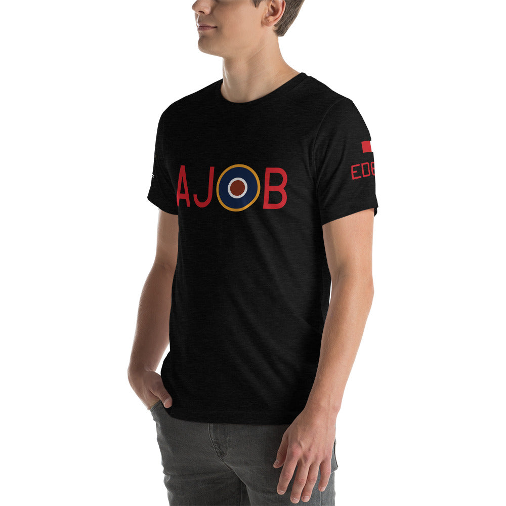Avro Lancaster "AJ-B" Short-Sleeve Unisex T-Shirt - I Love a Hangar