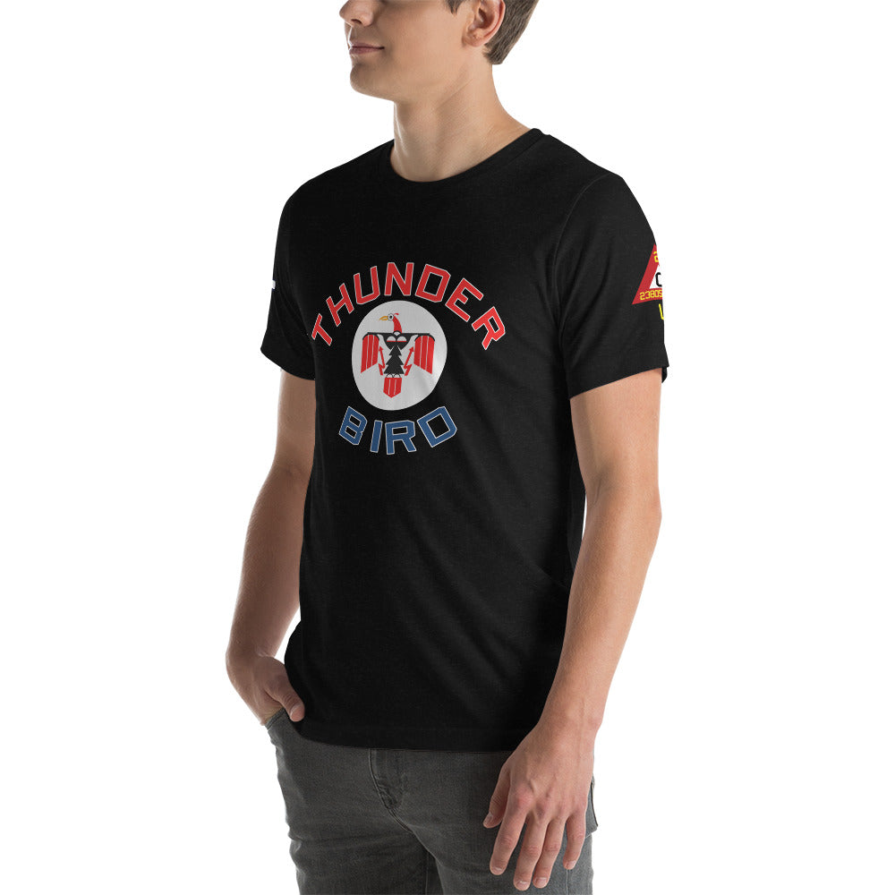 B-17 "Thunderbird" 42-38050 Short-Sleeve Unisex Premium T-Shirt - I Love a Hangar