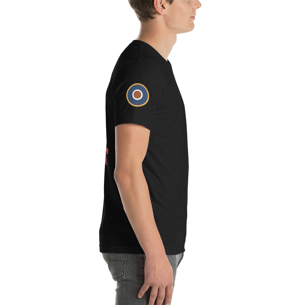 DH.98 Mosquite FB Mk. VI Short-Sleeve Unisex T-Shirt - I Love a Hangar