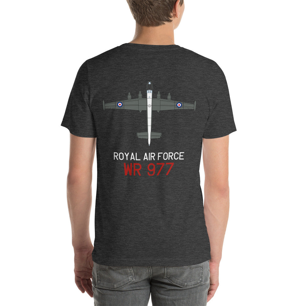 Avro Shackleton WR 977 (Aircraft Profiles) Short-Sleeve Unisex T-Shirt - I Love a Hangar