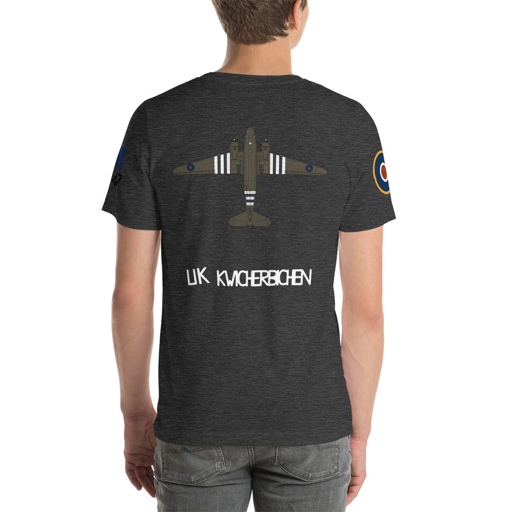 C-47 "Kwicherbichen" Short-Sleeve Unisex T-Shirt - I Love a Hangar
