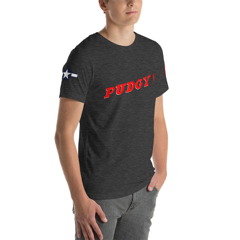 P-38 "Pudgy V" Short-Sleeve Unisex T-Shirt - I Love a Hangar
