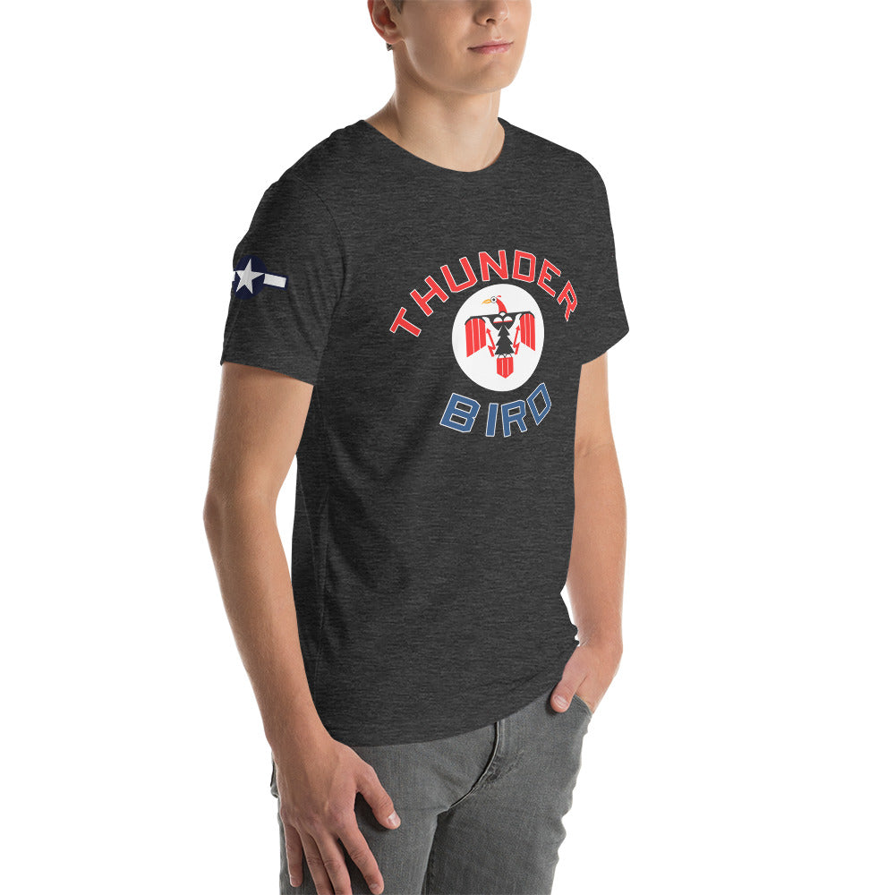 B-17 "Thunderbird" 42-38050 Short-Sleeve Unisex Premium T-Shirt - I Love a Hangar