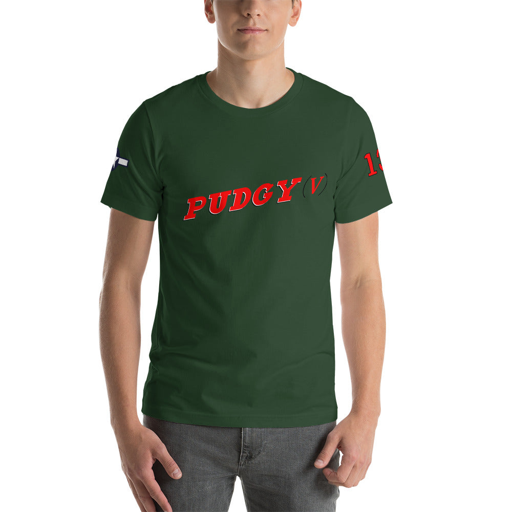 P-38 "Pudgy V" Short-Sleeve Unisex T-Shirt - I Love a Hangar