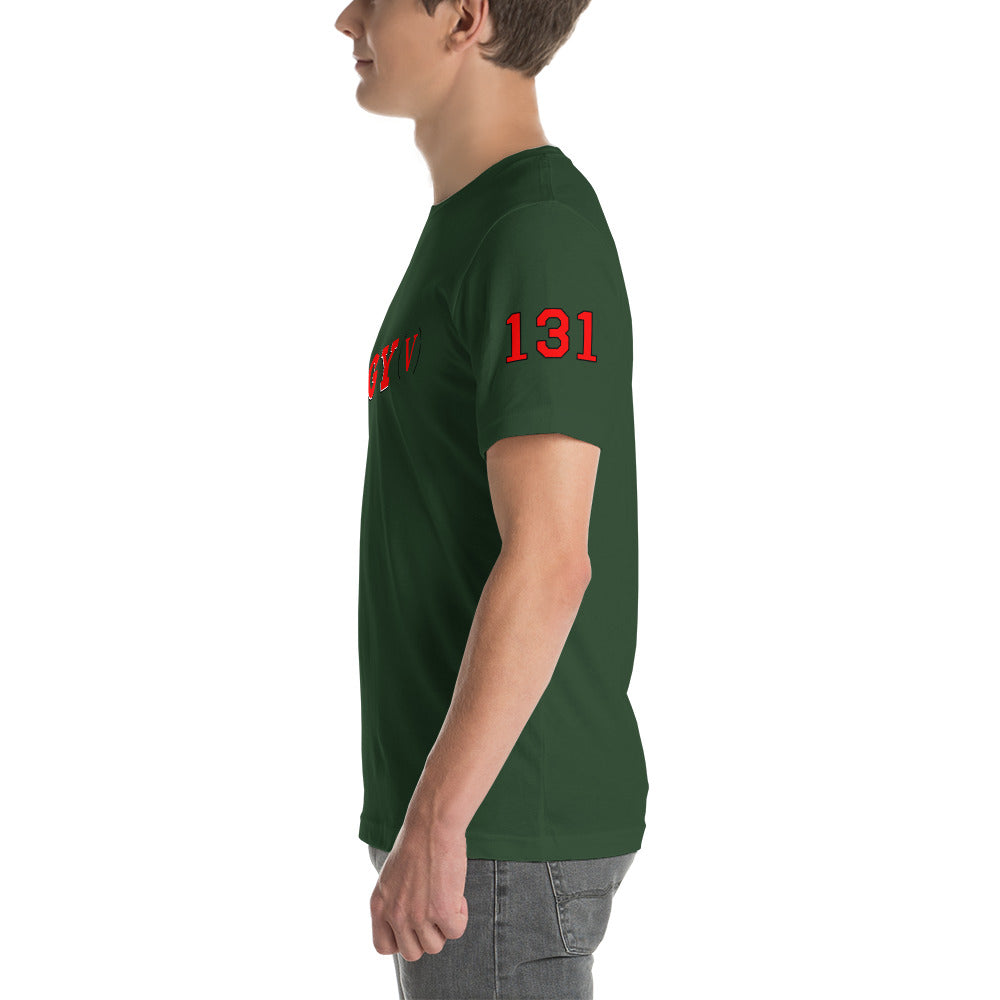 P-38 "Pudgy V" Short-Sleeve Unisex T-Shirt - I Love a Hangar