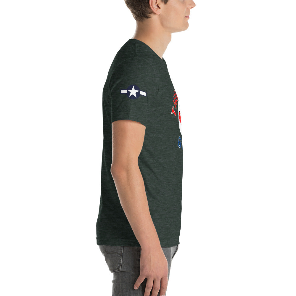 B-17 "Thunderbird" 42-38050 Short-Sleeve Unisex Premium T-Shirt - I Love a Hangar