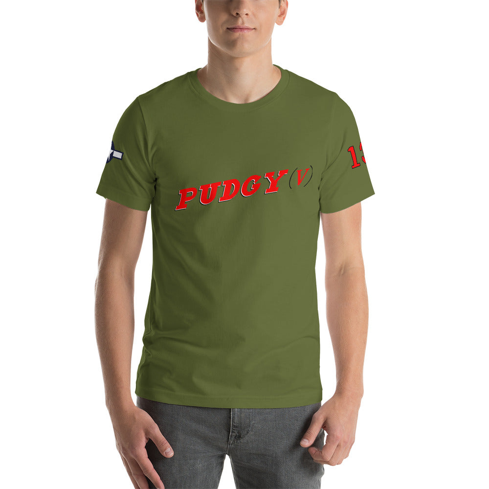 P-38 "Pudgy V" Short-Sleeve Unisex T-Shirt - I Love a Hangar