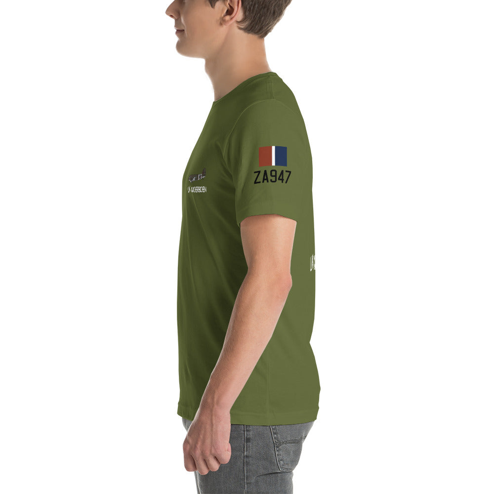 C-47 "Kwicherbichen" Short-Sleeve Unisex T-Shirt - I Love a Hangar