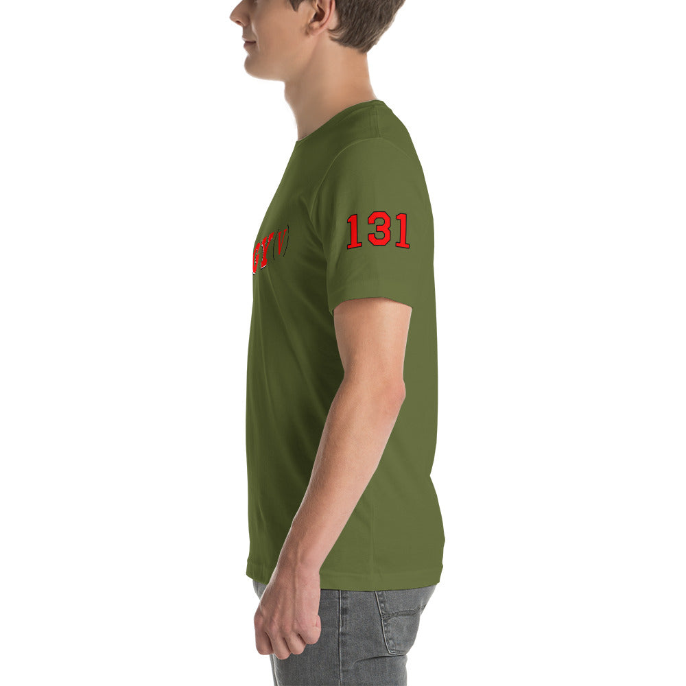 P-38 "Pudgy V" Short-Sleeve Unisex T-Shirt - I Love a Hangar