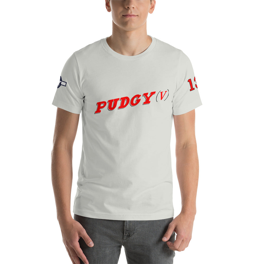 P-38 "Pudgy V" Short-Sleeve Unisex T-Shirt - I Love a Hangar