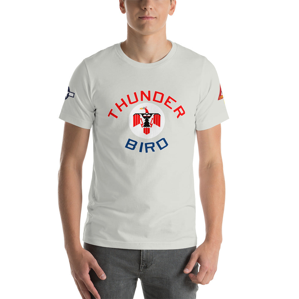 B-17 "Thunderbird" 42-38050 Short-Sleeve Unisex Premium T-Shirt - I Love a Hangar