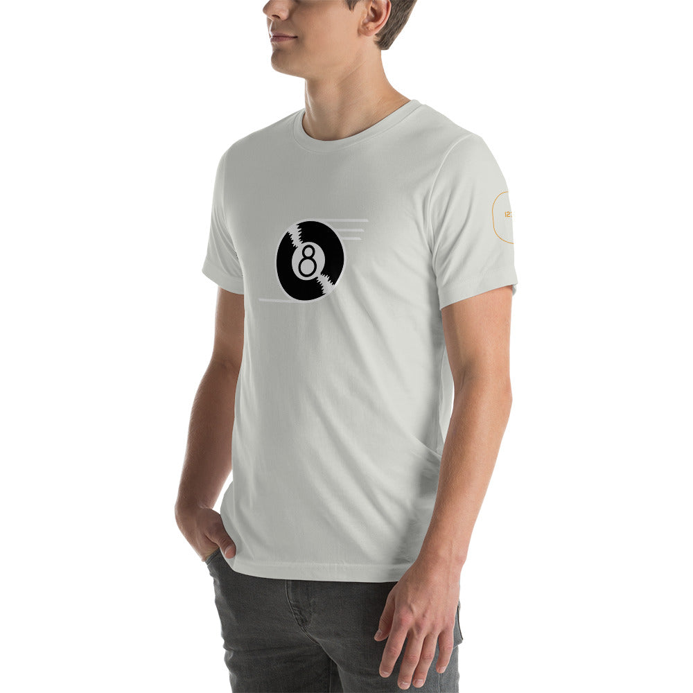 B-24 "Eight Ball" 41-23714 Short-Sleeve Unisex T-Shirt - I Love a Hangar