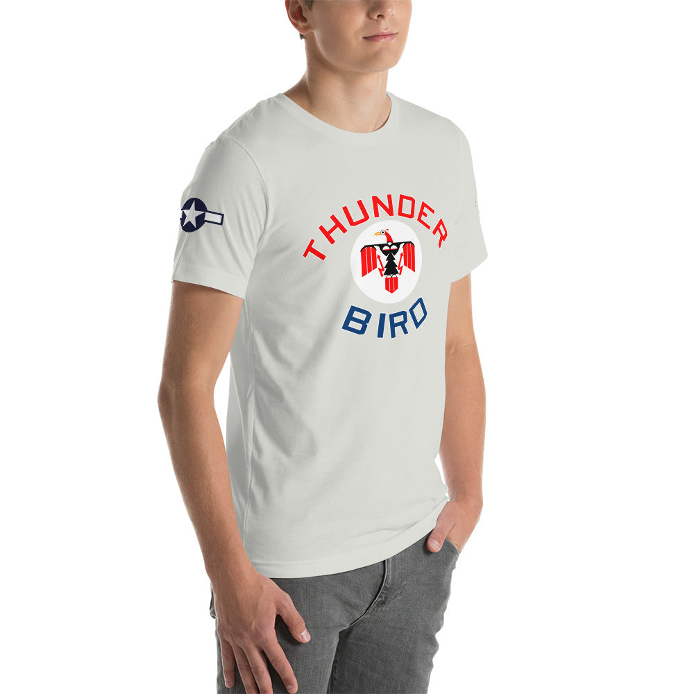 B-17 "Thunderbird" 42-38050 Short-Sleeve Unisex Premium T-Shirt - I Love a Hangar