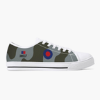 Avro Vulcan #607 Low Top Canvas Shoes - I Love a Hangar