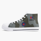 Avro Vulcan #607 High Top Canvas Shoes - I Love a Hangar