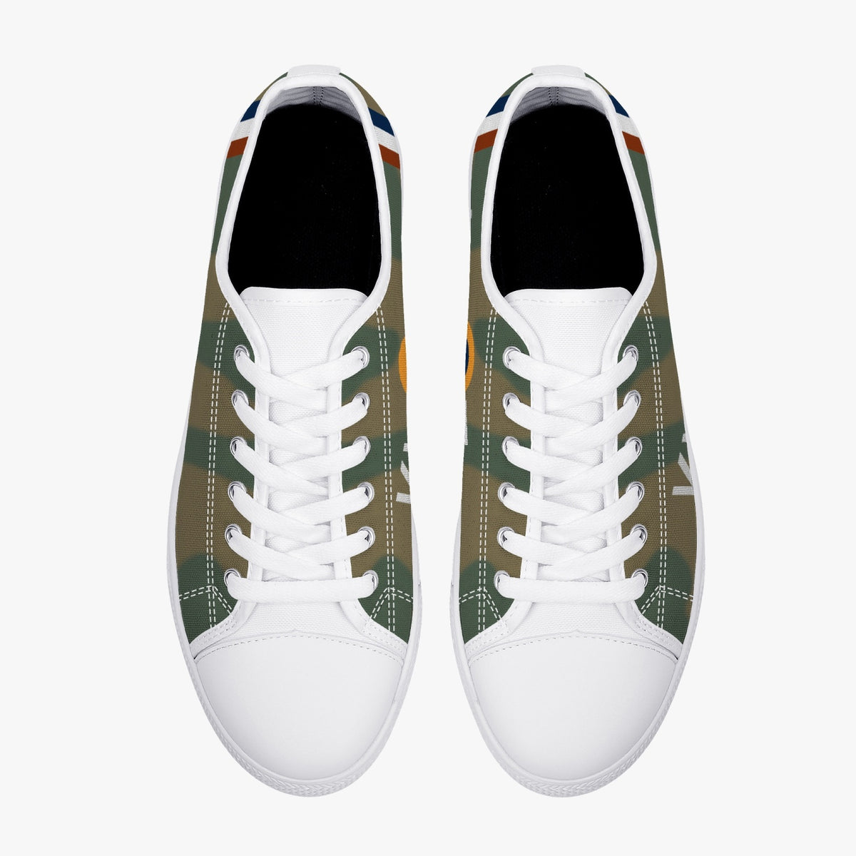 Hurricane "KW-Z" Low Top Canvas Shoes - I Love a Hangar