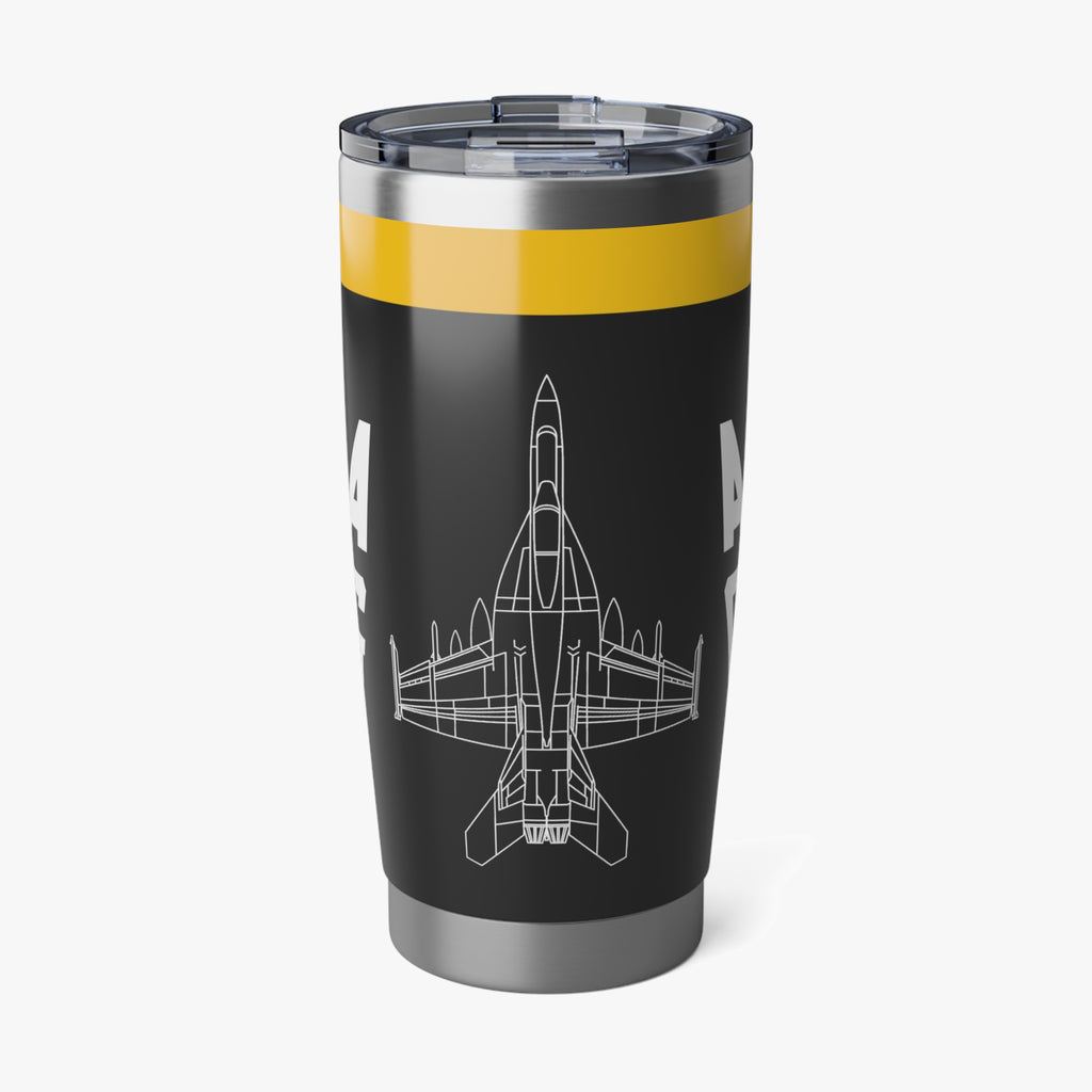 VFA-103 "Jolly Rogers" 20oz (590ml) Stainless Steel Tumbler - I Love a Hangar