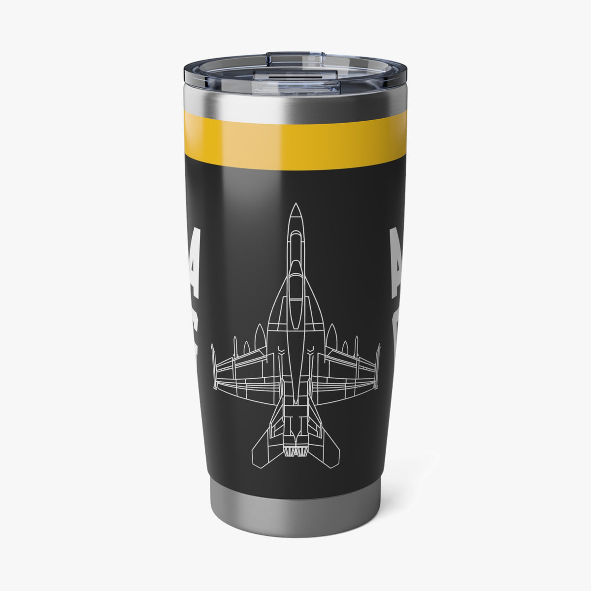 VFA-103 "Jolly Rogers" 20oz (590ml) Stainless Steel Tumbler - I Love a Hangar