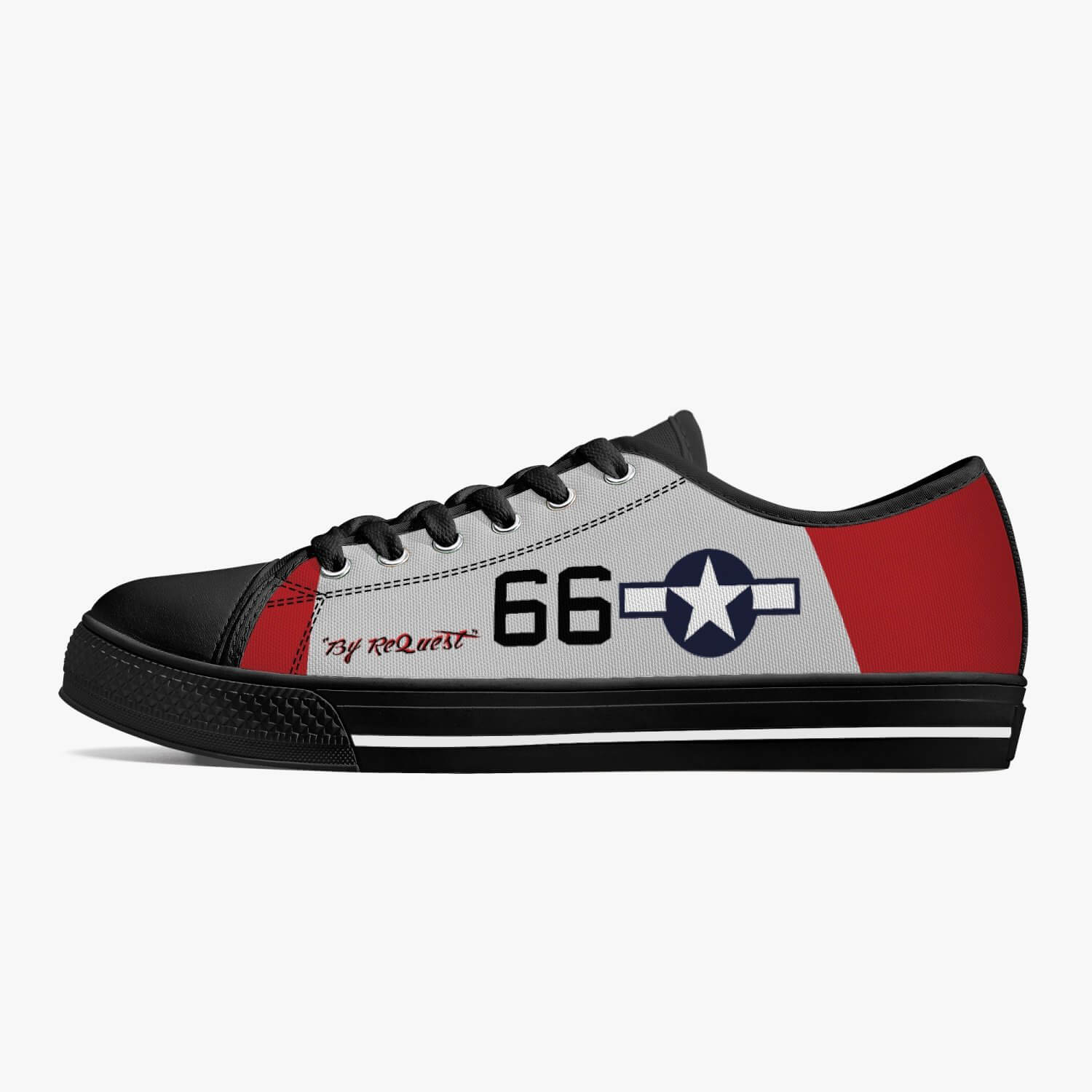 P-51 "By ReQuest" Low Top Canvas Shoes - I Love a Hangar