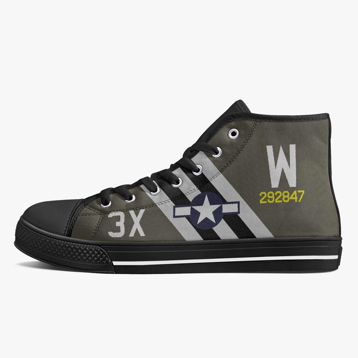 C-47 "That's All, Brother" High Top Canvas Shoes - I Love a Hangar