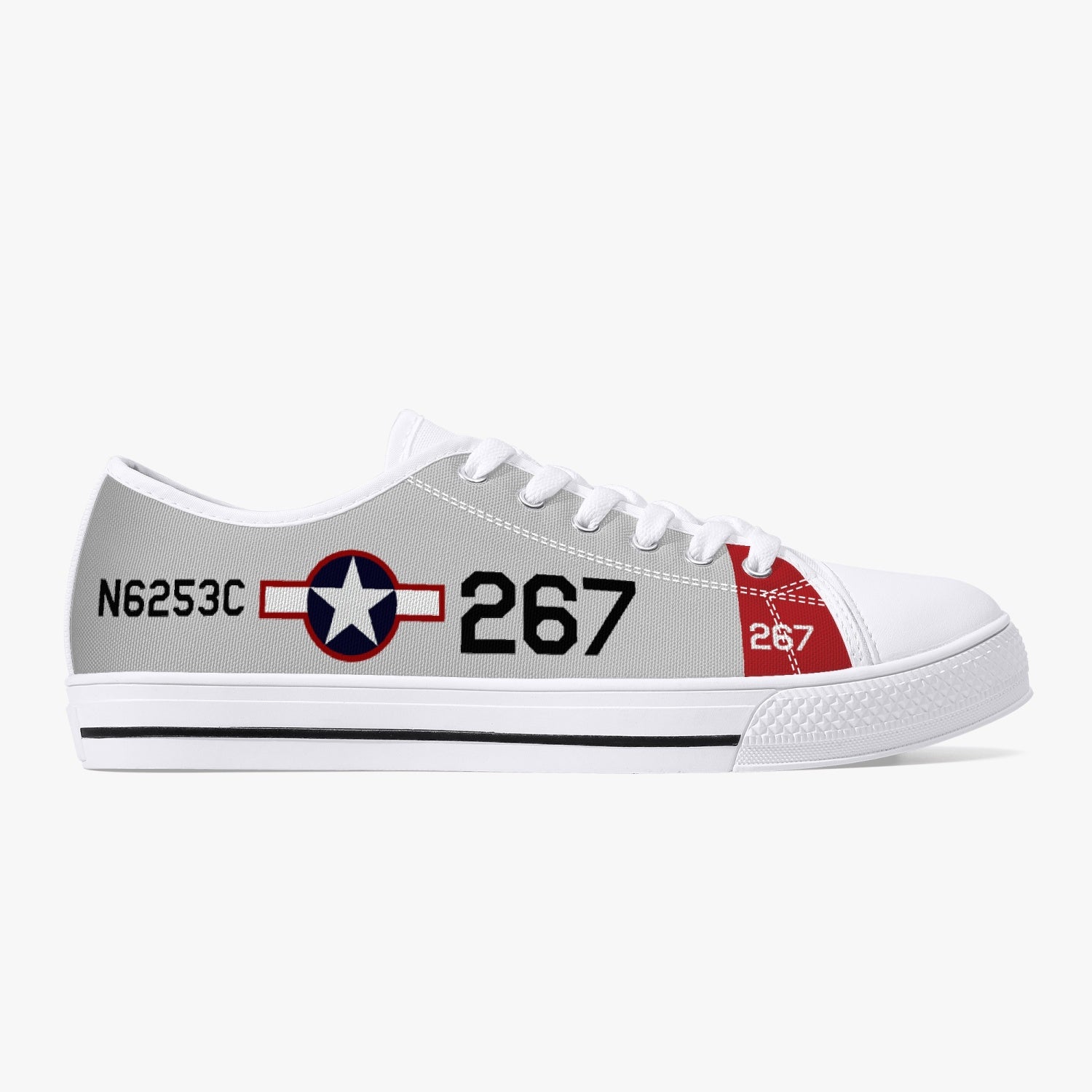 AT-6 "Nella" Low Top Canvas Shoes - I Love a Hangar