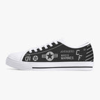 VMA-211 "Wake Island Avengers" (BuNo 165572) Low Top Canvas Shoes - I Love a Hangar