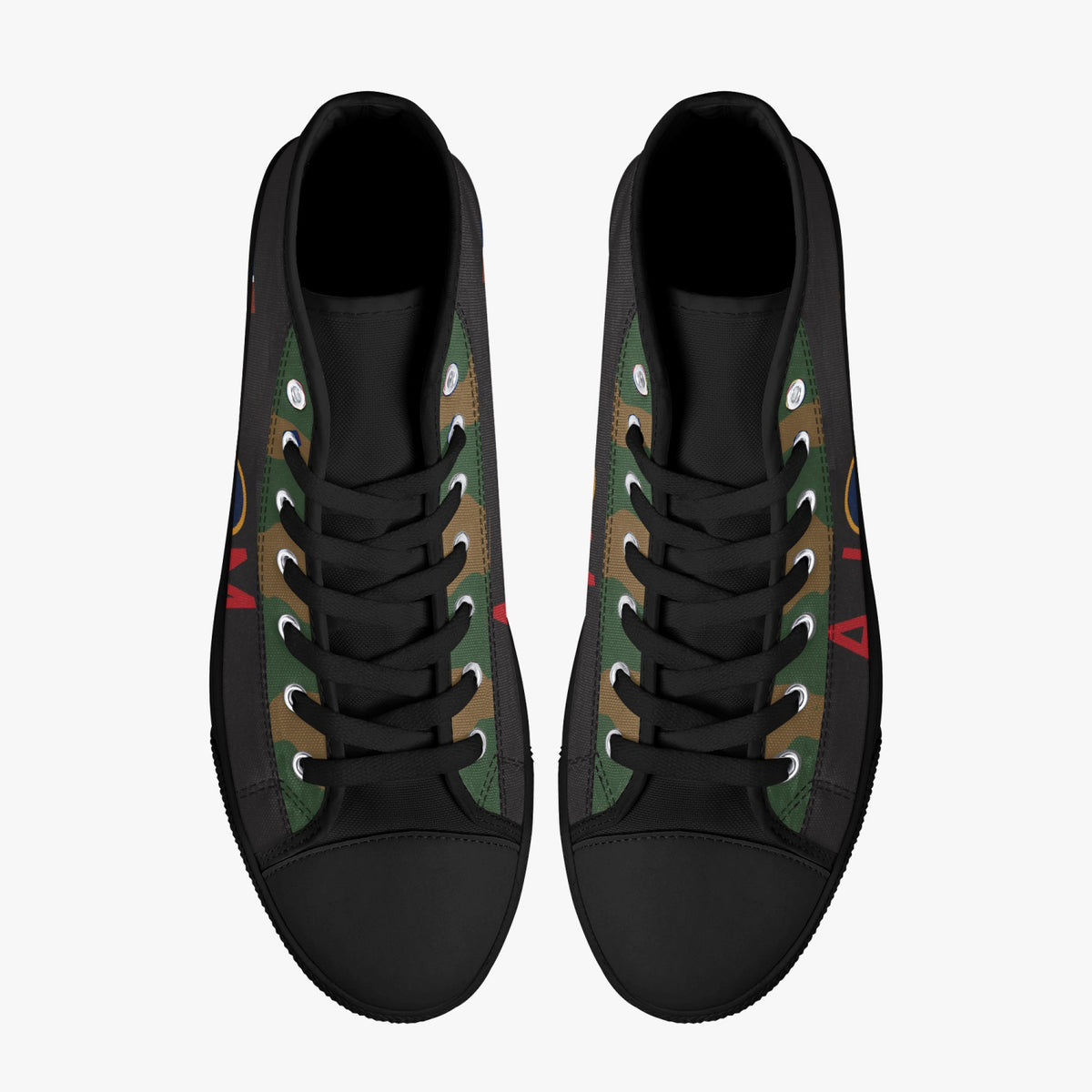 Lancaster "AJ-M" High Top Canvas Shoes - I Love a Hangar