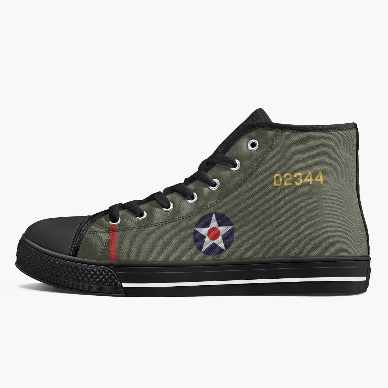 B-25 "Doolittle Raiders" High Top Canvas Shoes - I Love a Hangar