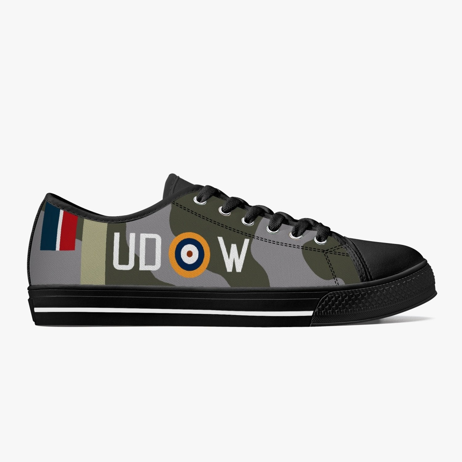 Spitfire "UD-W" Low Top Canvas Shoes - I Love a Hangar