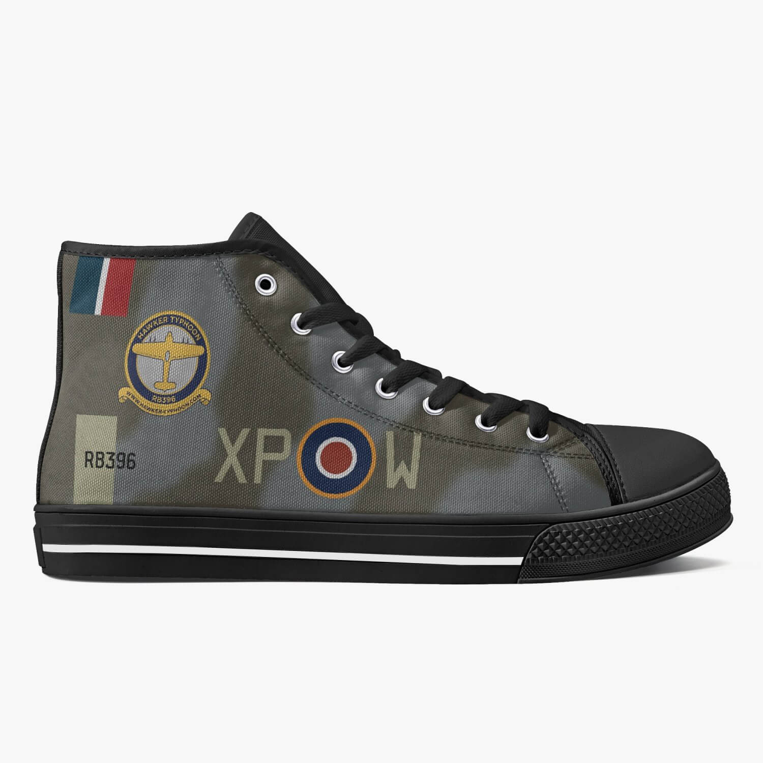 Typhoon RB396 High Top Canvas Shoes - I Love a Hangar