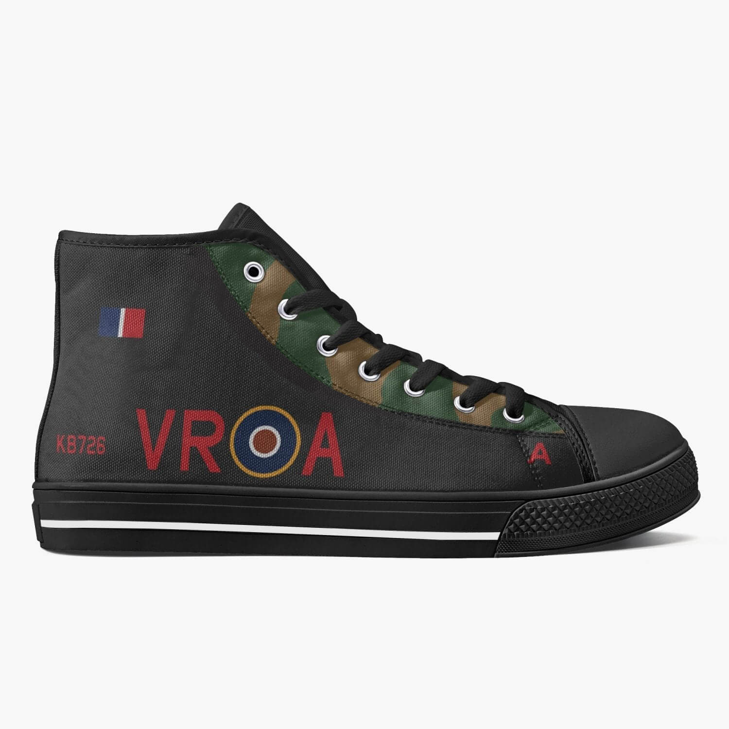 Lancaster "VR-A" High Top Canvas Shoes - I Love a Hangar