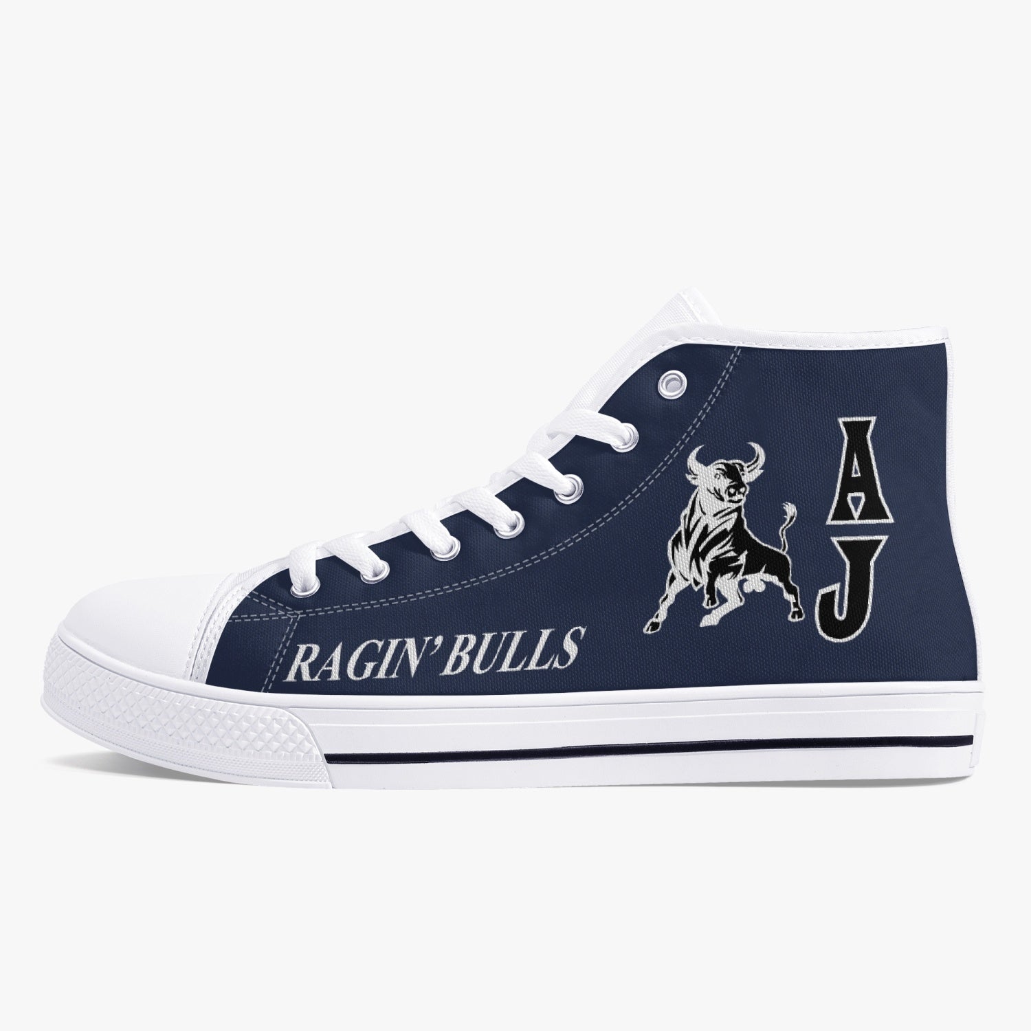 VFA-37 "Ragin' Bulls" High Top Canvas Shoes