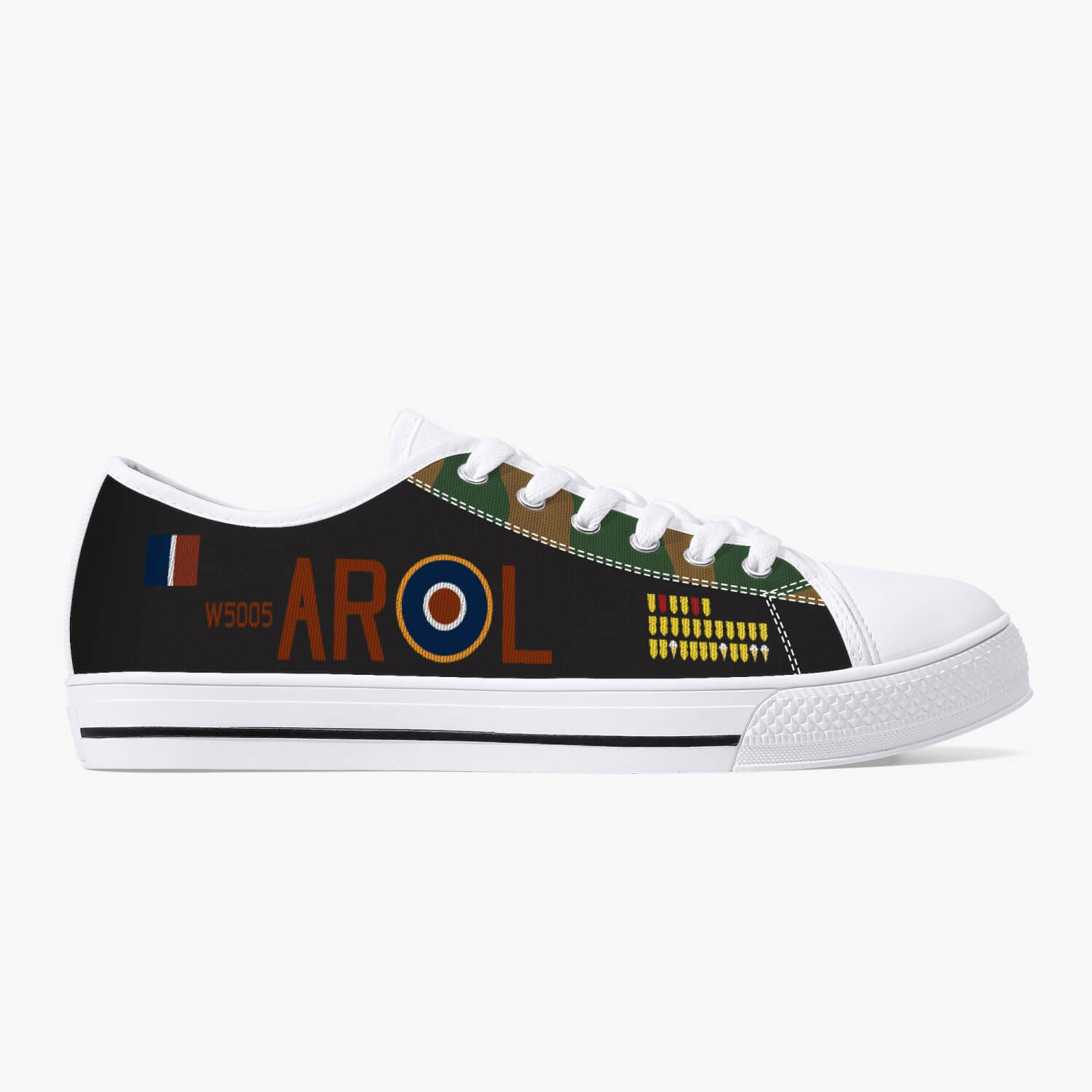 Lancaster "L for Leader" Low Top Canvas Shoes - I Love a Hangar