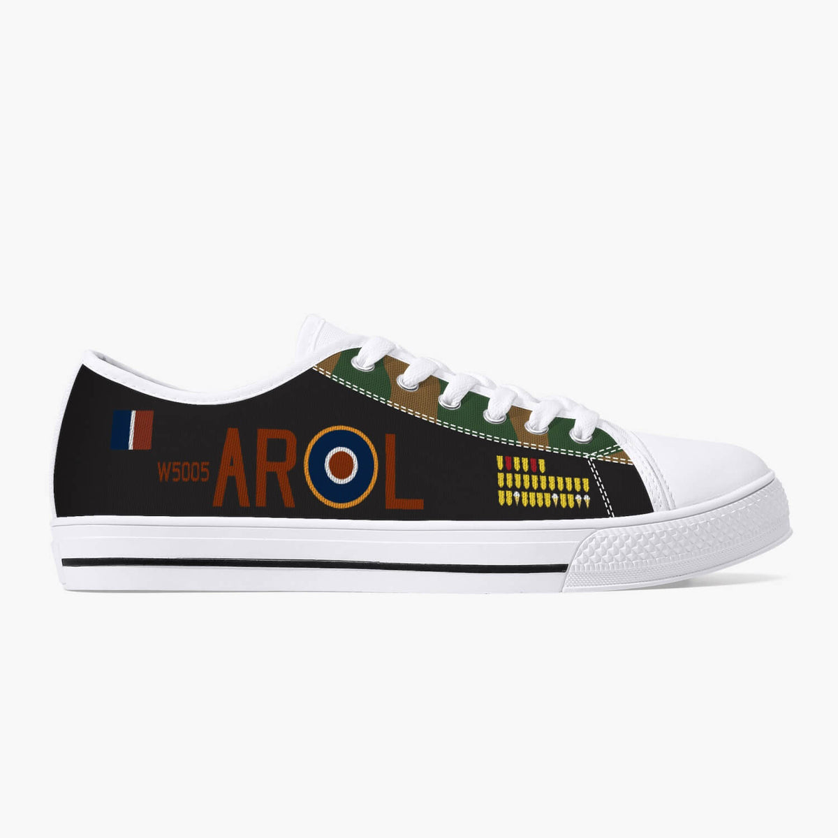 Lancaster "L for Leader" Low Top Canvas Shoes - I Love a Hangar
