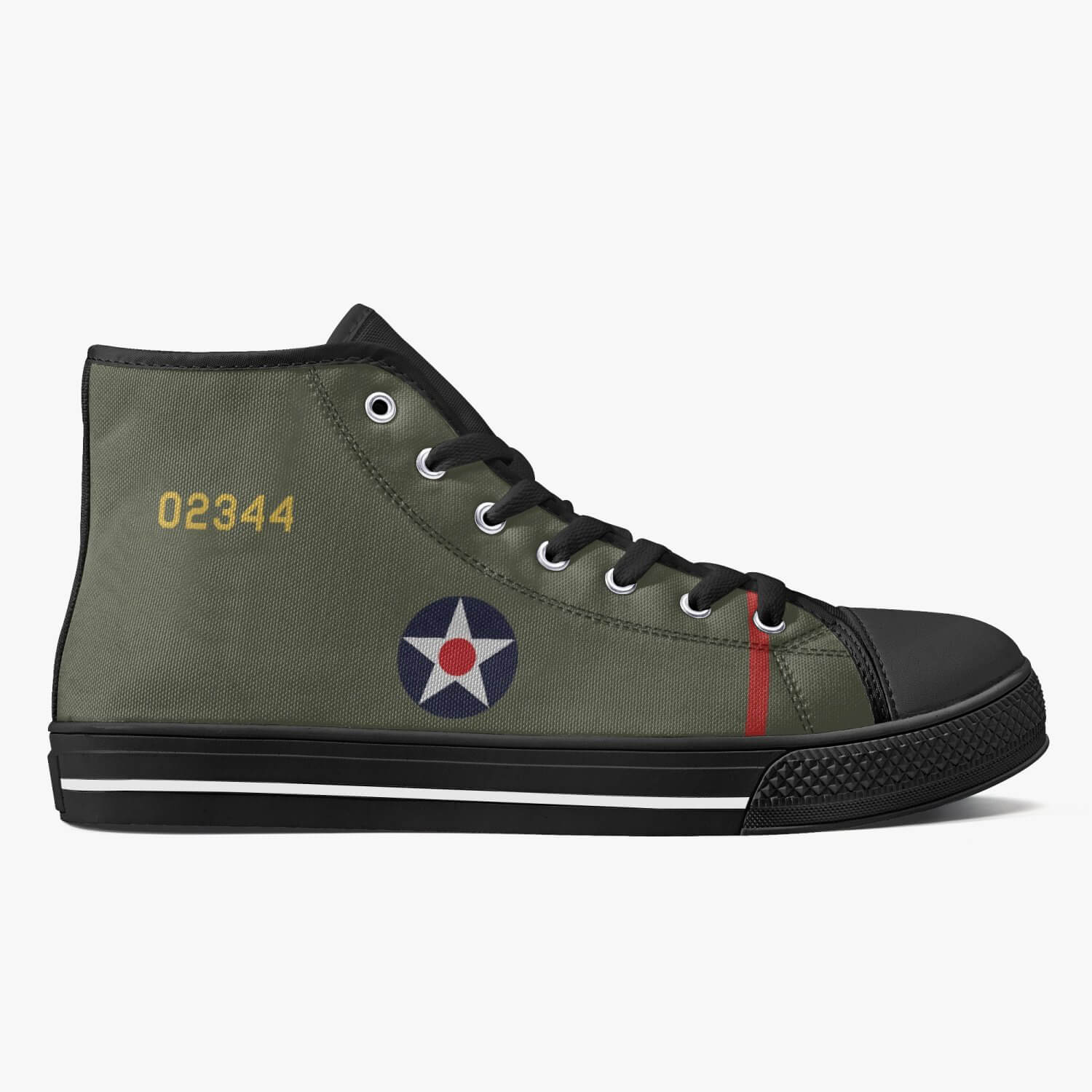 B-25 "Doolittle Raiders" High Top Canvas Shoes - I Love a Hangar