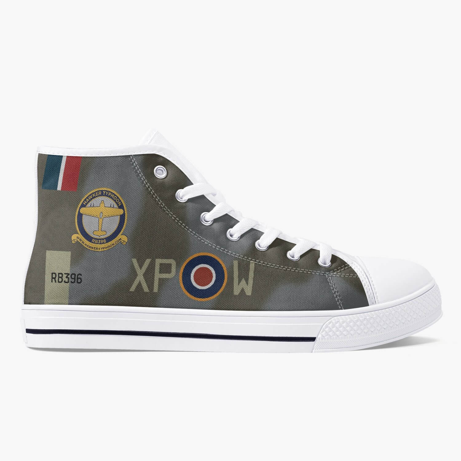 Typhoon RB396 High Top Canvas Shoes - I Love a Hangar