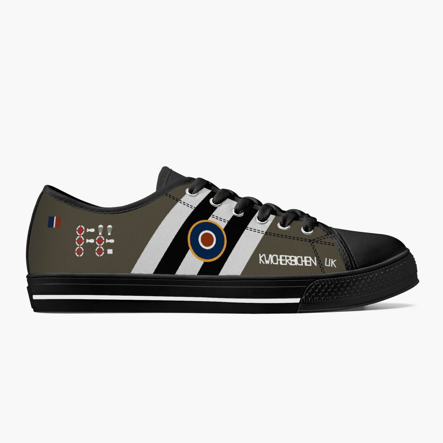 C-47 "Kwicherbichen" Low Top Canvas Shoes - I Love a Hangar