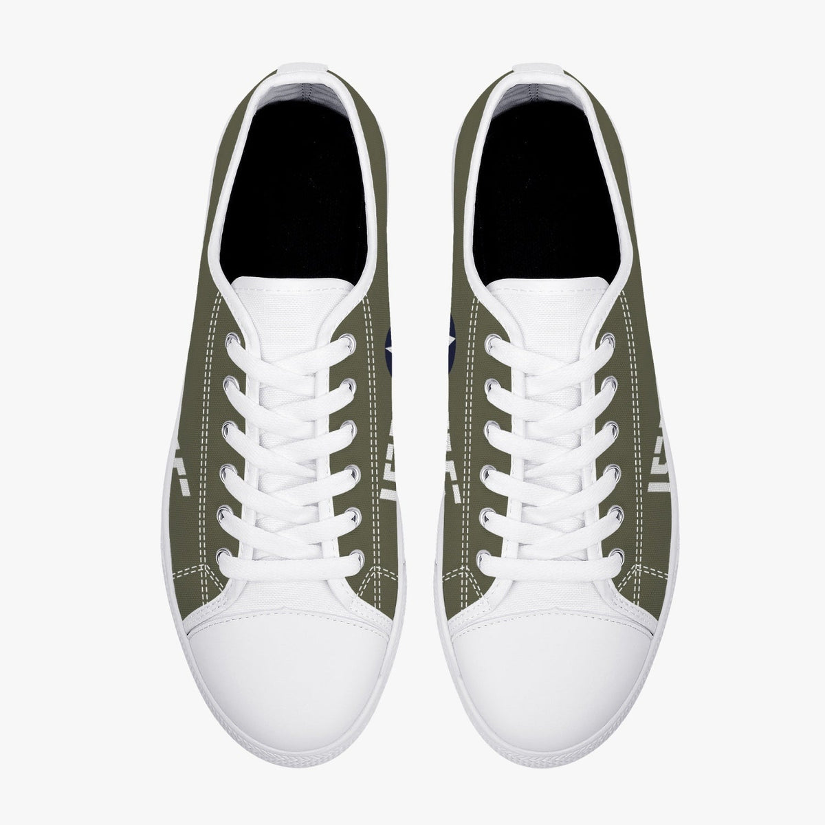 P-40 "#155" of 2LT Kenneth Taylor Low Top Canvas Shoes - I Love a Hangar