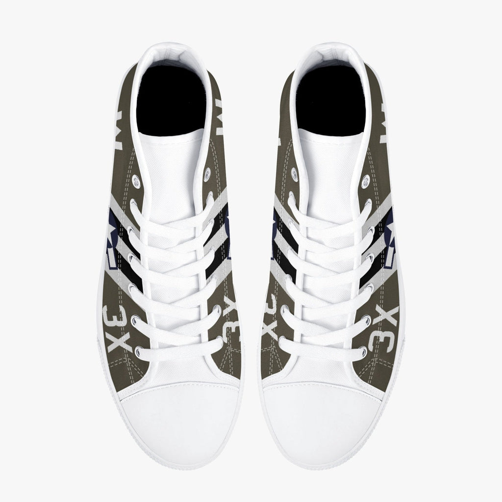 C-47 "That's All, Brother" High Top Canvas Shoes - I Love a Hangar