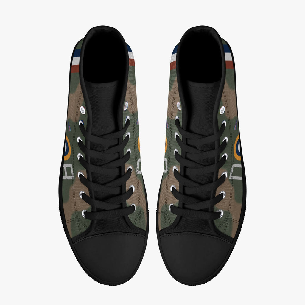 Spitfire "D-B" High Top Canvas Shoes - I Love a Hangar