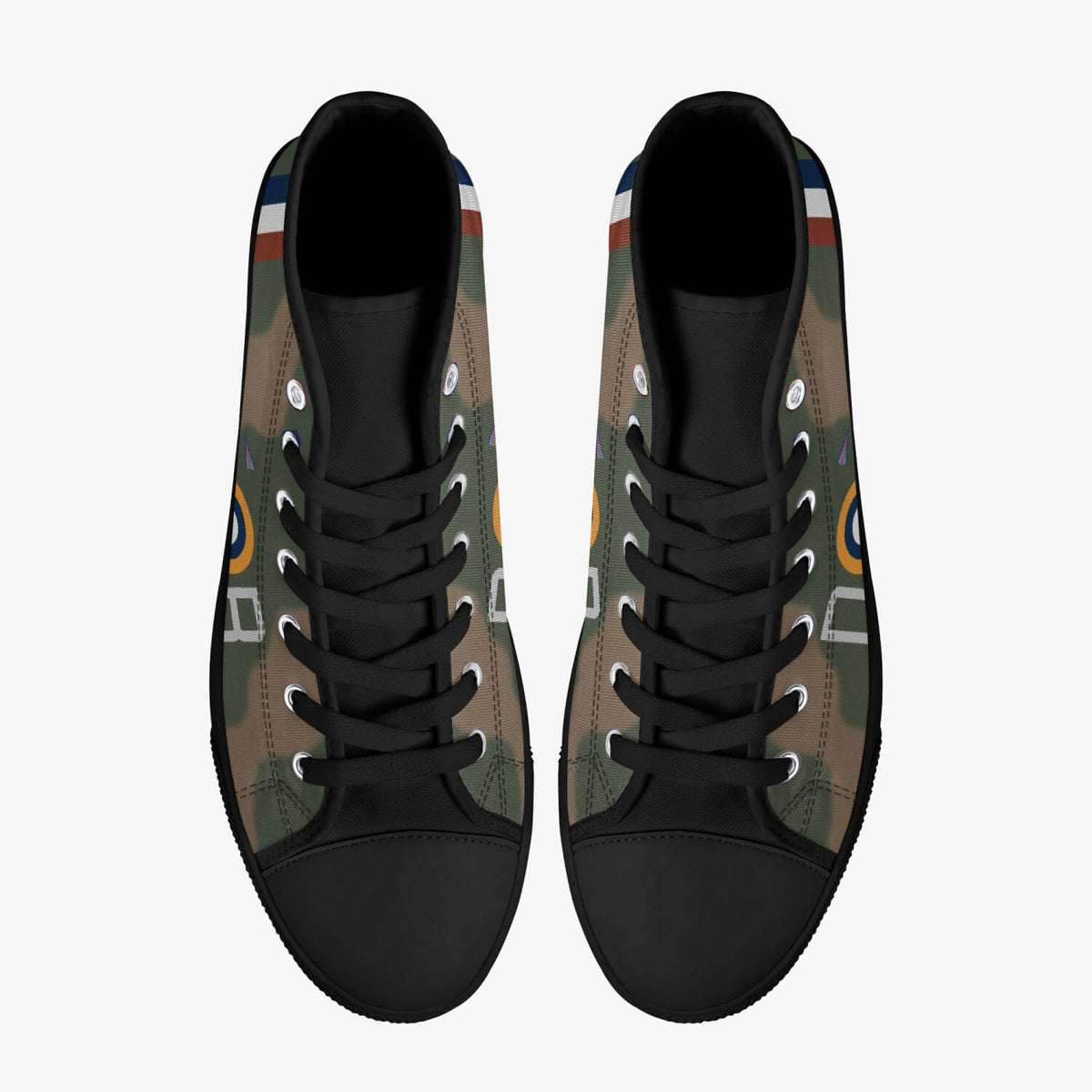 Spitfire "D-B" High Top Canvas Shoes - I Love a Hangar