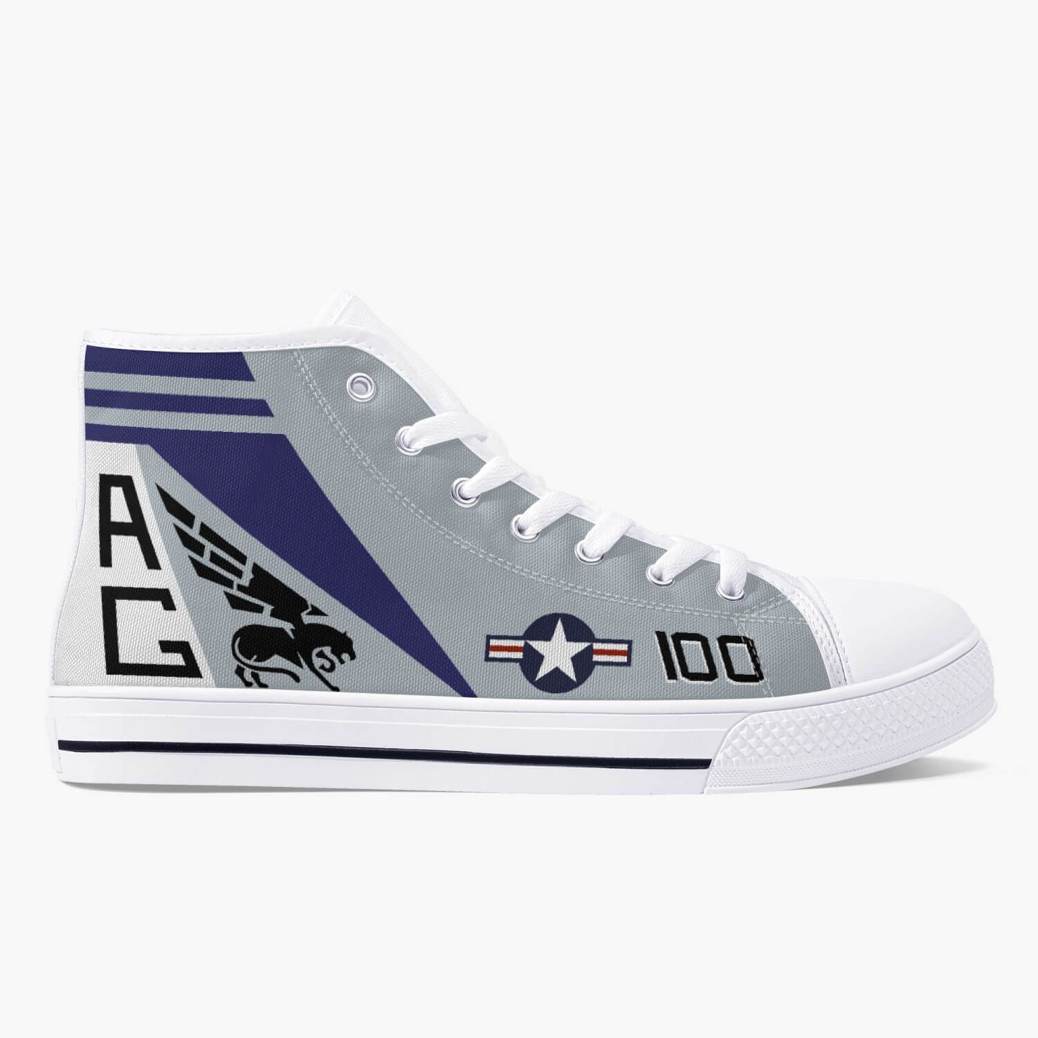 VF-143 "Pukin Dogs" High Top Canvas Shoes - I Love a Hangar