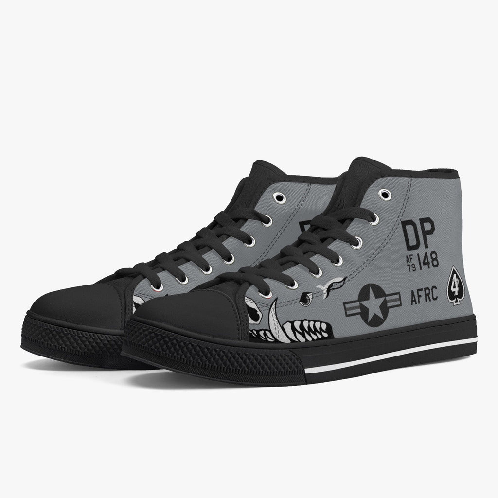 A-10 "Dogpatchers" High Top Canvas Shoes - I Love a Hangar