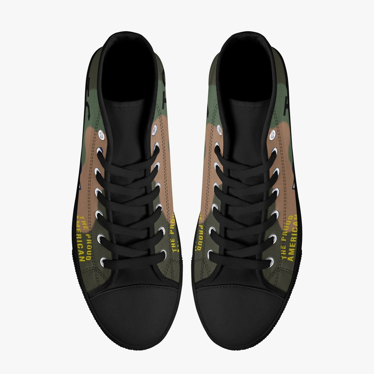 A-1 "The Proud American" High Top Canvas Shoes - I Love a Hangar