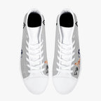 B-17 "Shoo Shoo Shoo Baby" High Top Canvas Shoes - I Love a Hangar